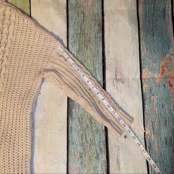 American Eagle Cable Knit Cardigan Sweater - Picture 8 of 8